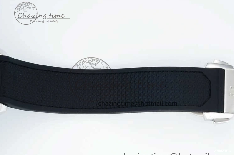 0226 SportInspired Speedmaster Racing Master SS HKF Best Edition Blue Black Dial on Black Rubber Strap A 7817